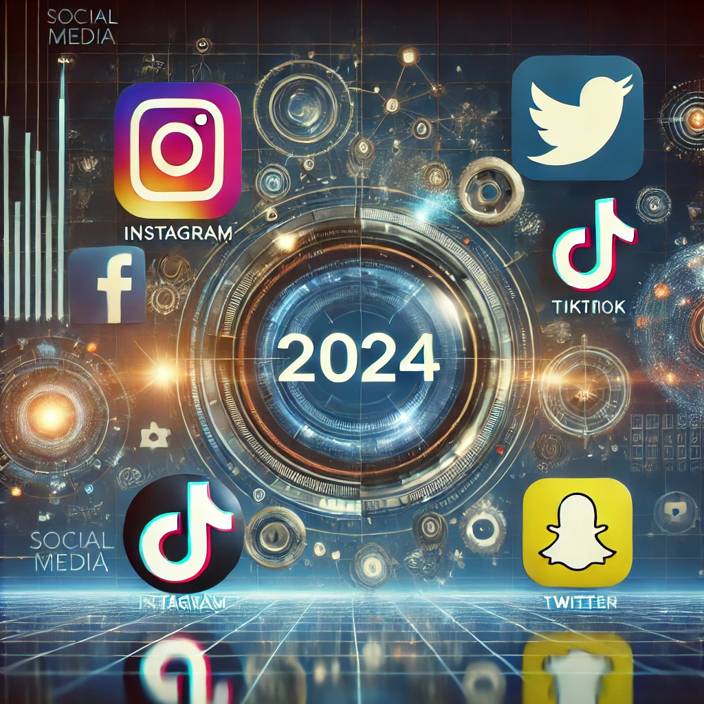 Най-популярните платформи за социални медии през новата 2024 година